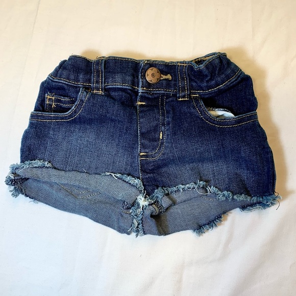 Garanimals Other - Toddler Girls 3T cutoff blue jean shorts adj waist